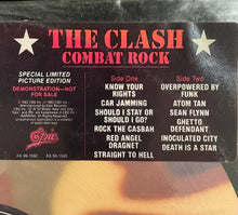 Load image into Gallery viewer, The Clash - Combat Rock Rare promo camo pic disc US&#39; 83
