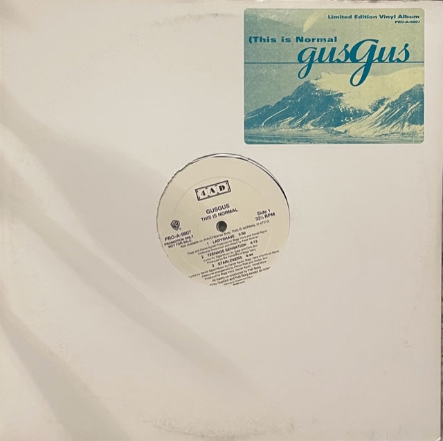 GusGus - This is Normal 2LP promo US '99