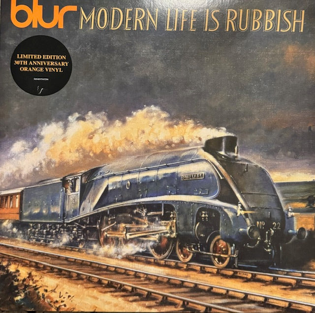Blur - Modern Life is Rubbish UK 2023 orange vinyl