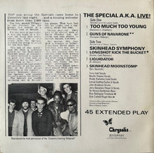 Load image into Gallery viewer, The Specials -Too Much Too Young EP Japan &#39;80 2Tone
