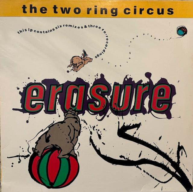 Erasure - The Two Ring Circus (remix lp) US ,87 2lp