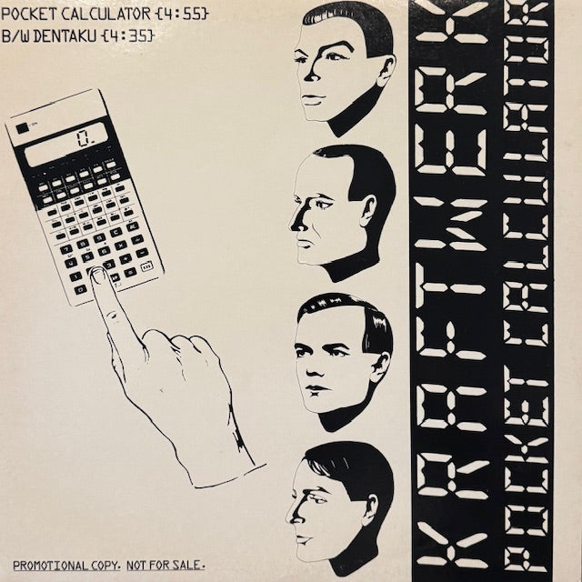 Kraftwerk -Pocket Calculator US '91 12'' promo