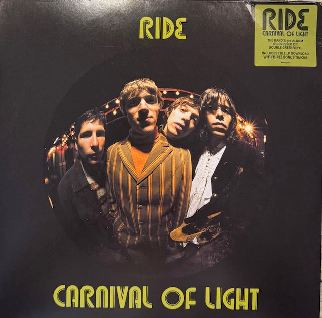 Ride - Carnival of Light UK 2023 green vinyl