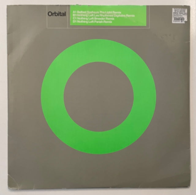 Orbital - Belfast/Nothing Left  2 record dj promo UK 99