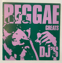 Load image into Gallery viewer, Various Artists - Reggae Greats DJ&#39;s  Canada 84
