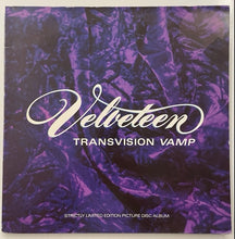 Load image into Gallery viewer, Transvision Vamp - Velveteen UK &#39;89 ltd. edition picture disc
