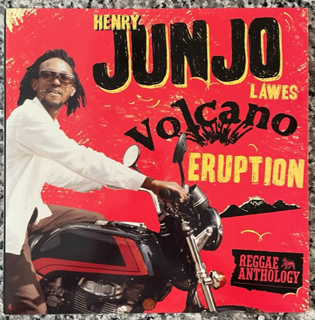 Henry Junjo -Volcano Eruption 2LP Reggae Anthology gray marble