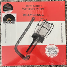 Load image into Gallery viewer, Billy Bragg -Lifes a riot with Spy Vs Spy  RSD orange vinyl EU 2022
