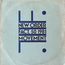 Load image into Gallery viewer, New Order - Movement UK &#39;81 Factory
