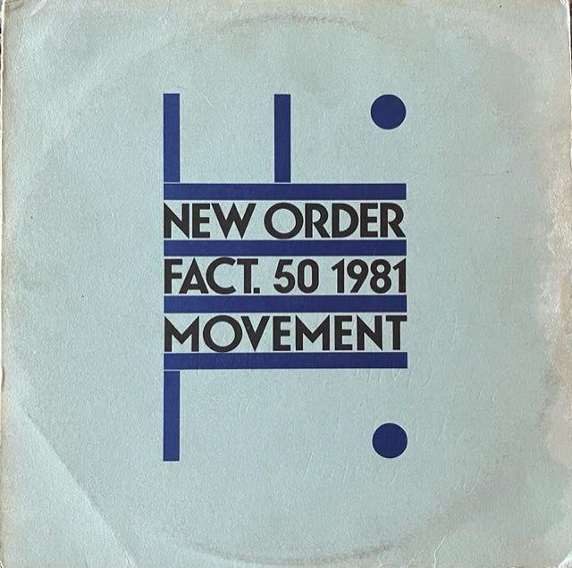 New Order - Movement UK '81 Factory